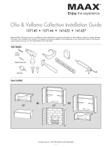 MAAX 141427-113-002 Olio Tile Wall Set 6030 Installation guide
