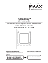 MAAX 101348-000-001 80" Parisienne Plus Installation guide
