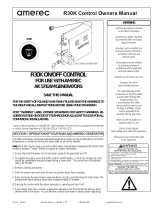 Amerec AK Control "R30K" Owner's manual