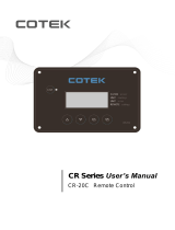 Cotek CR-20C User manual