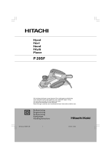 Hitachi P20SF User manual