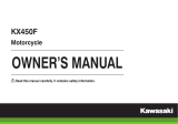 Kawasaki KX450F 2014 Owner's manual