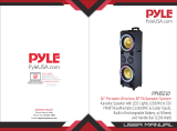Pyle PPHD210 10 Inch Portable Wireless BT PA Speaker System User manual