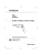 Hitachi D10VG Handling Instructions Manual