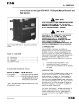 Eaton VCP-W Operating instructions