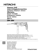 Hitachi DM 20V Handling Instructions Manual