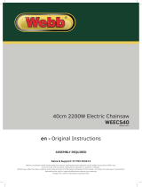 Webb WEECS40 Original Instructions Manual