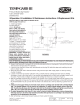 Zurn TEMP-GARD III Z7300 Series Operation / Installation Instruction