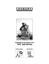Hobart VPU 100 Installation And Operating Instructions Manual