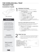 DMP Electronics 1139 Wireless Bill Trap Transmitter Installation guide