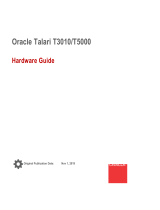 Oracle Talari T3010 User manual