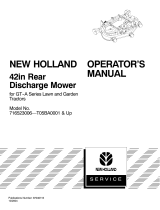 New Holland GT-A Series User manual