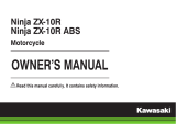 Kawasaki Ninja ZX-10R ABS 2015 Owner's manual