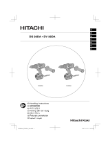 Hitachi DS 36DA Handling Instructions Manual