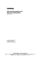 Compaq 166207-B21 - Smart Array 5302/32 RAID Controller Reference guide