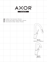 Axor 10826001 Bar Faucet, 1.5 GPM Assembly Instruction