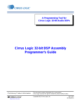 Cirrus Logic CS48520/40/60 User guide