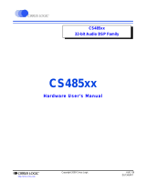 Cirrus Logic CS48520/40/60 User manual