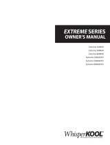 WhisperKool EXTREME 8000tiR Owner's manual