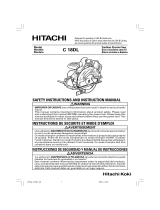 Hitachi C18DL User manual