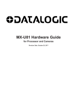 Datalogic MX-U81 User manual