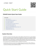 Juniper EX4650 Quick start guide