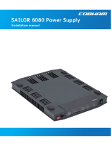 COBHAM SAILOR 6080 Power Supply Installation guide