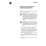 Rockwell Automation 1336 PLUS Operating instructions