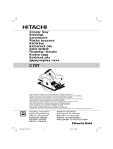 Hitachi C7ST User manual