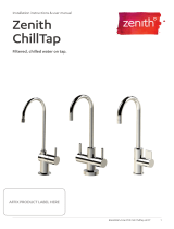 Zenith ChillTap 140 glass Installation Instructions & User Manual