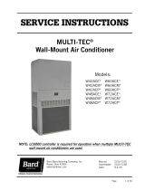 Bard MULTI-TEC W60ACE Series Service Instructions Manual