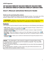 Hitachi CP-EW3551WN User Manual-Network Manual