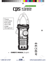 CPS AC750 Owner's manual