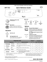 Whirlpool ADP 7552 WH Owner's manual