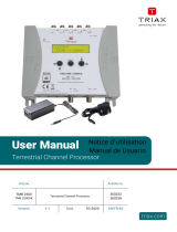 Triax 360238 User manual