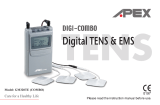 Apex Digital Digi-Stim GM320T SD TENS User manual