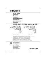 Hitachi W 6 V 4 Owner's manual