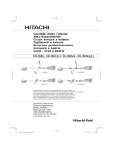 Hitachi CG 36DALL User manual