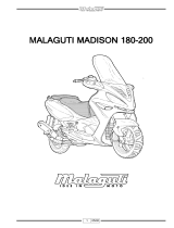 Malaguti MADISON 180 User manual