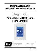 Bard BrightStat  8403-082 Installation And Application Instructions