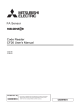 Cognex Mitsubishi Electric MELSENSOR CF26-LR User manual