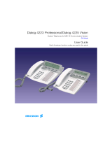 Ericsson Dialog 4225 Vision User manual