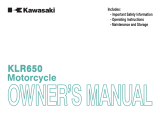 Kawasaki KLR 650 - BROCHURE 2009 Owner's manual