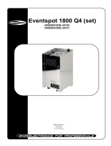 SHOWTEC Eventspot 1800 Q4 User manual