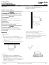 Eaton IF 1744 - Occupancy Sensor Kit for Champ Pro PVM LED Owner's manual