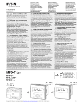 Eaton MFD-AC-CP4 Instruction Leaflet
