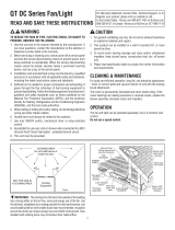 Broan  QTXE110150DCL  Installation guide