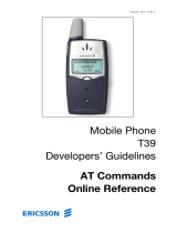 Ericsson T39 At Command Reference