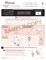 Pfister Arlington LF-048-ARYY Specification and Owner Manual