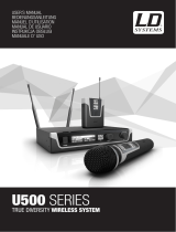 LD Systems U500 RK 2 User manual